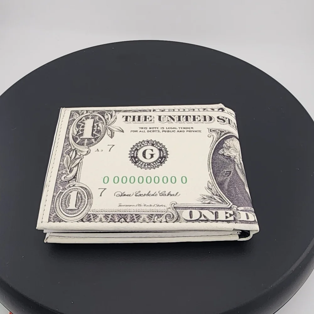 Milano Art Wallet with Dollar Design
